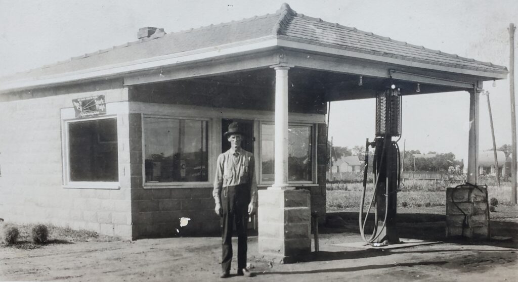 Original Station Built in 1921 by J.B. Sloan (Pictured)