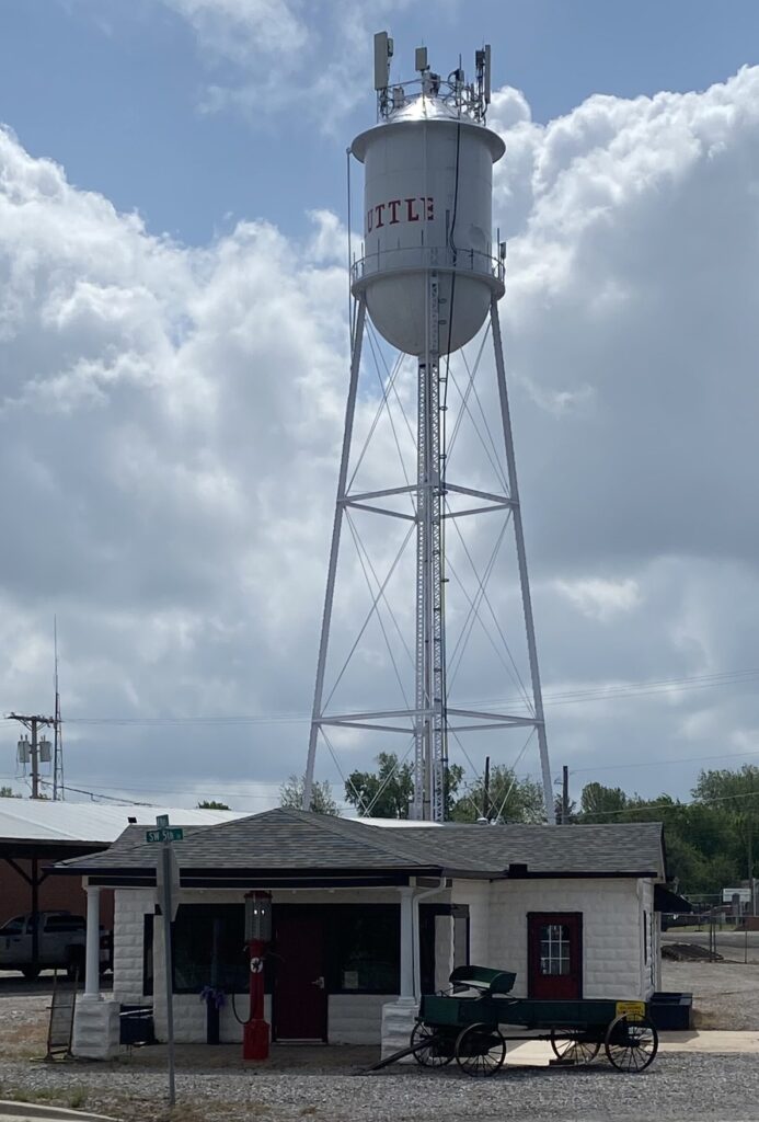2026 J.B. Sloan Station restored, Now the Tuttle Historical Society Museum.