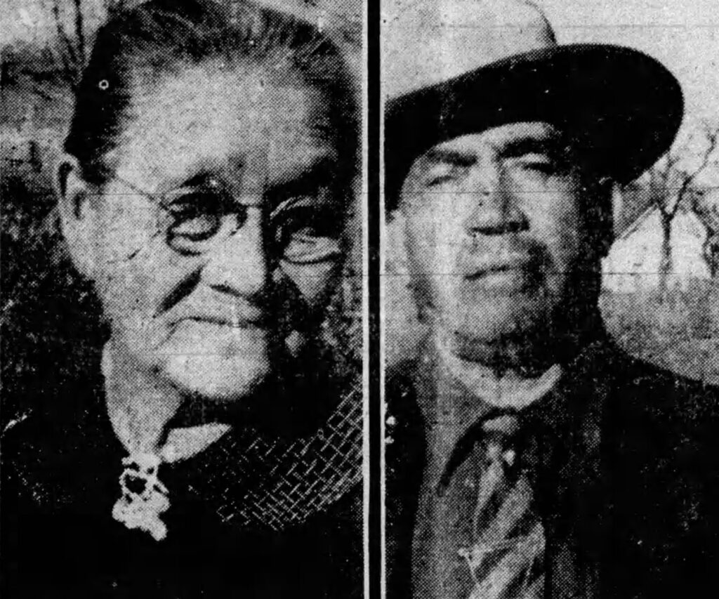 Rollie Thurman “Junior” Munsell Jr. susie & hosea waldon the tuttle times 1938 12 29 1