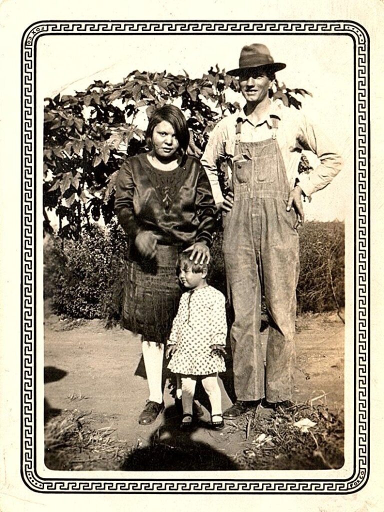 zenobia & george miller 1929 family farm w edna